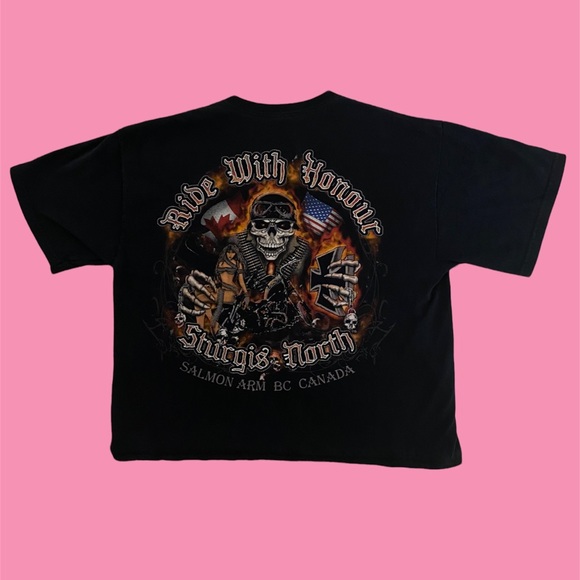 STURGIS NORTH Motorcycle T-shirt - Picture 3 of 4